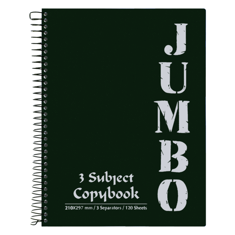 Mintra Jumbo 3 Subject Copybook 120 Sheets