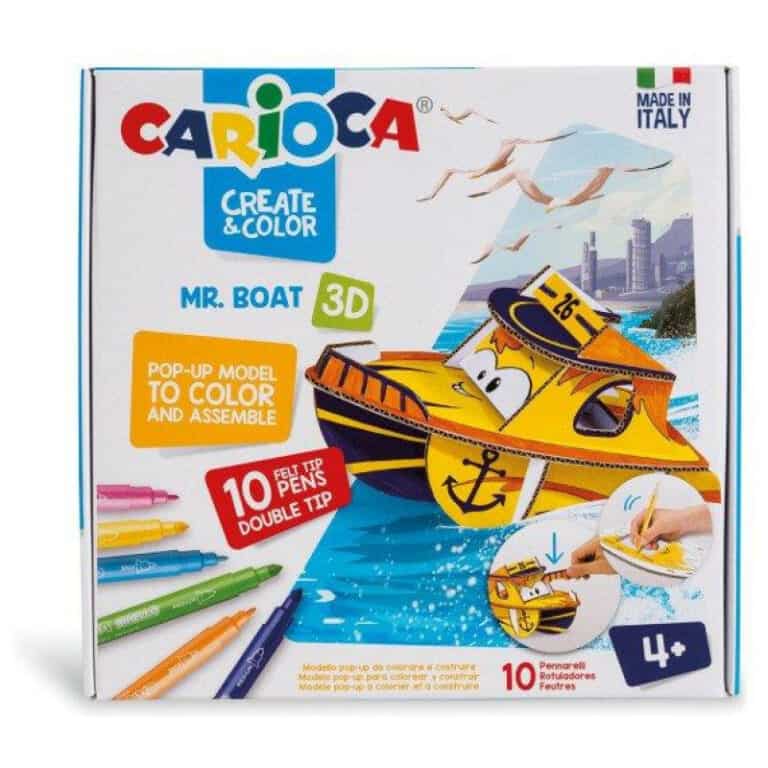 3D طقم كاريوكا الوان مع بازل مركب