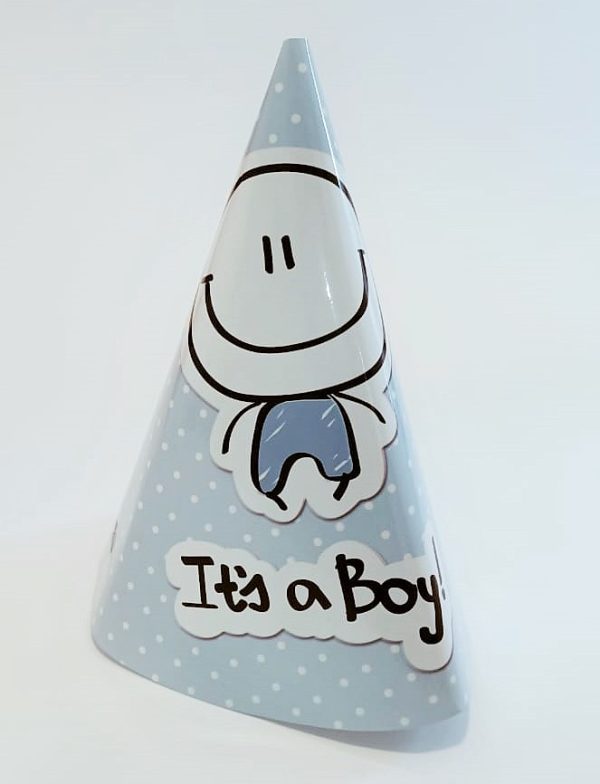 It's a Boy Party Hat 6 pcs