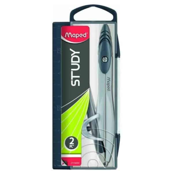 Maped Study Compass - with a pencil and adjustable side