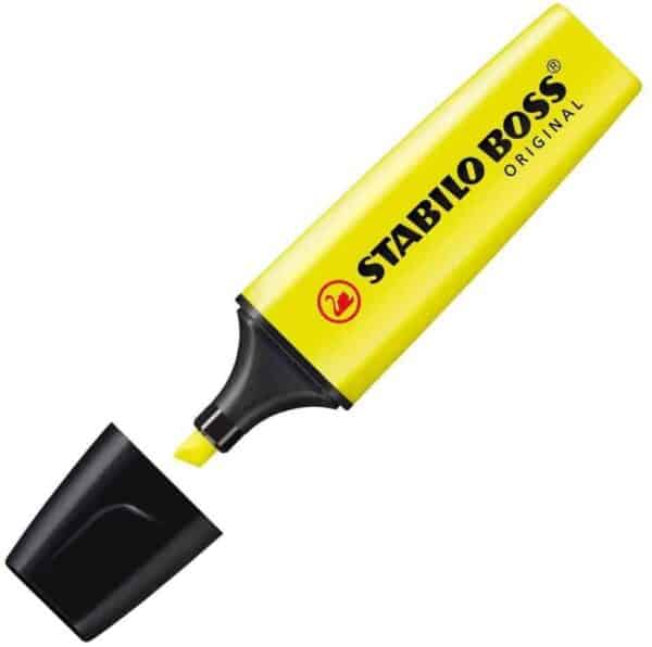 Stabilo Highlighter Yellow Marker
