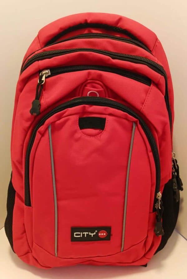 city bag young Red Backpack