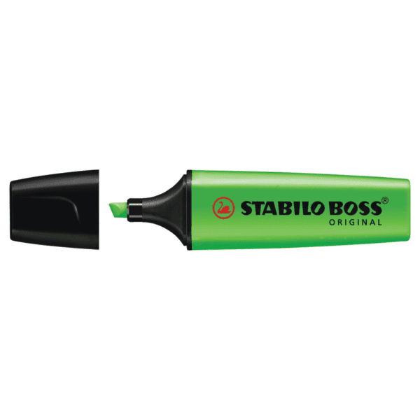 Stabilo Highlighter Green Marker