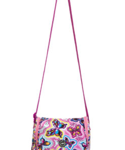 Purple Butterfly Cross Lunch Bag 2