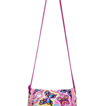 Purple Butterfly Cross Lunch Bag 2