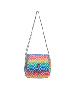 Rainbow Mermaid Scales Cross Lunch Bag 2