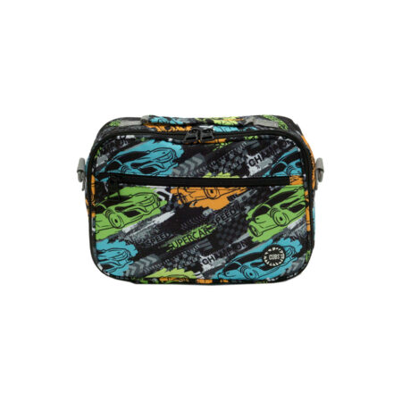 Racing Cars Grey Cross Lunch Bag 1