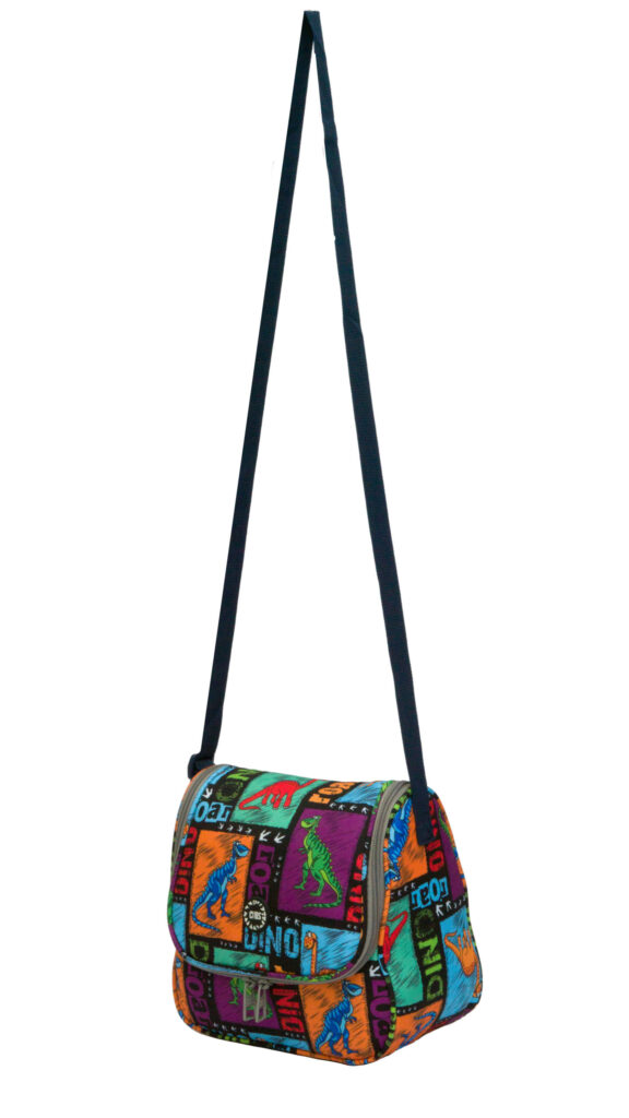 Dino Kids Cross Lunch Bag 2 - Image 2