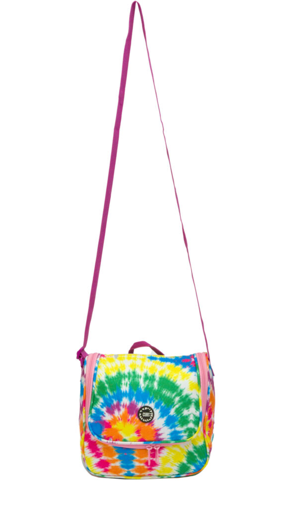 Pink Tie Dye Cross Lunch Bag 2