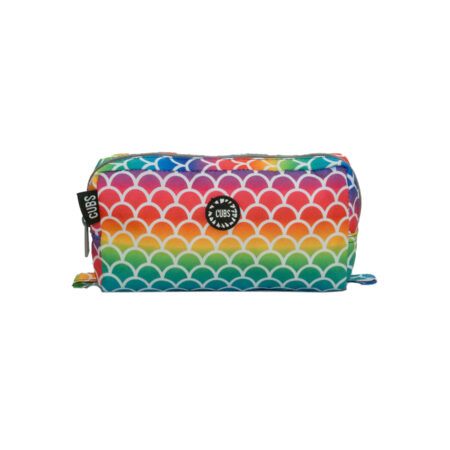Rainbow Mermaid Scales Pencil Case