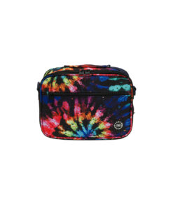 Black Tie Dye Cross Lunch Bag 1