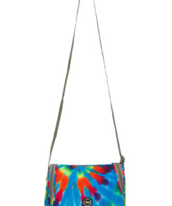 Turqoise Tie Dye  Cross Lunch Bag 2
