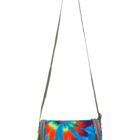 Turqoise Tie Dye  Cross Lunch Bag 2