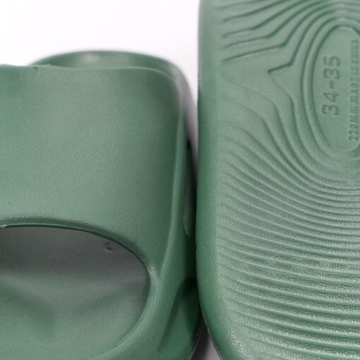 CUBS Adults Pillow Slipper High Platform Army Green - Image 4