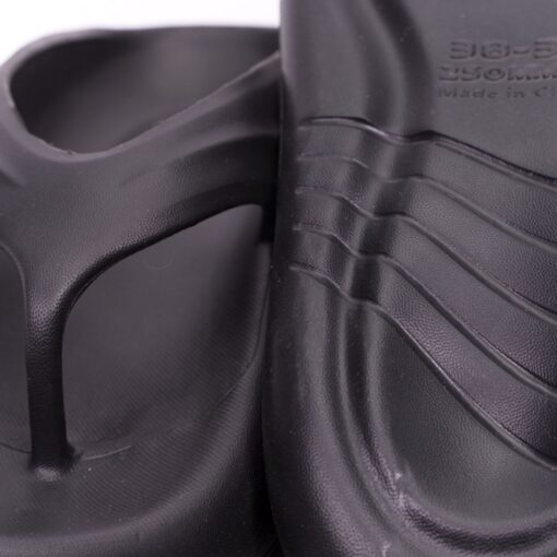 CUBS Chunky High Platform Flip Flop Black - Image 4