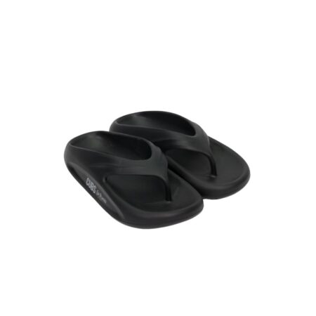 CUBS Chunky High Platform Flip Flop Black