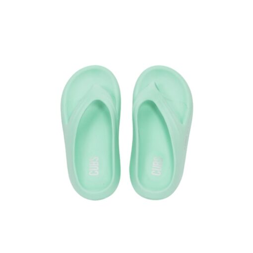 CUBS Chunky High Platform Flip Flop Mint Green - Image 2