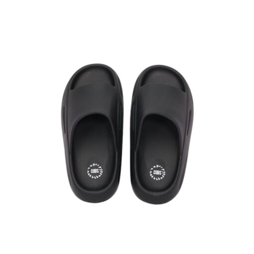 CUBS Kids Pillow Slipper High Platform Black - Image 2