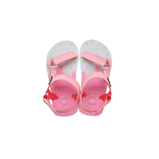 Pink Ice Cream Cone Girls Sling CUBS Sandal - Image 2