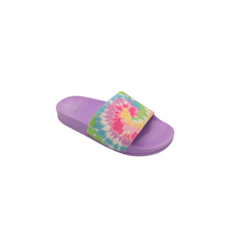 Tie Dye Lilac Slide