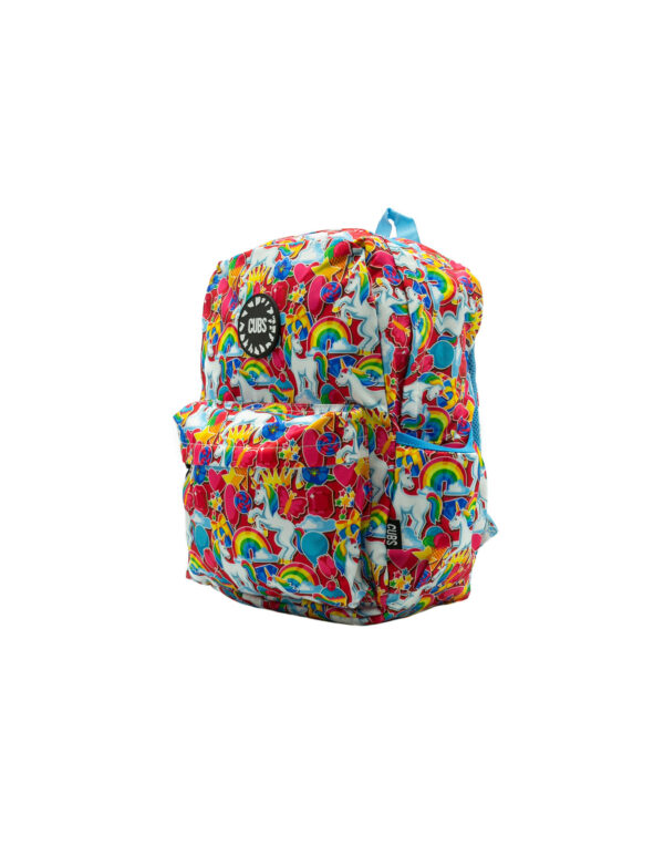 Unicorn Fantasy Land Junior Student Backpack - Image 2