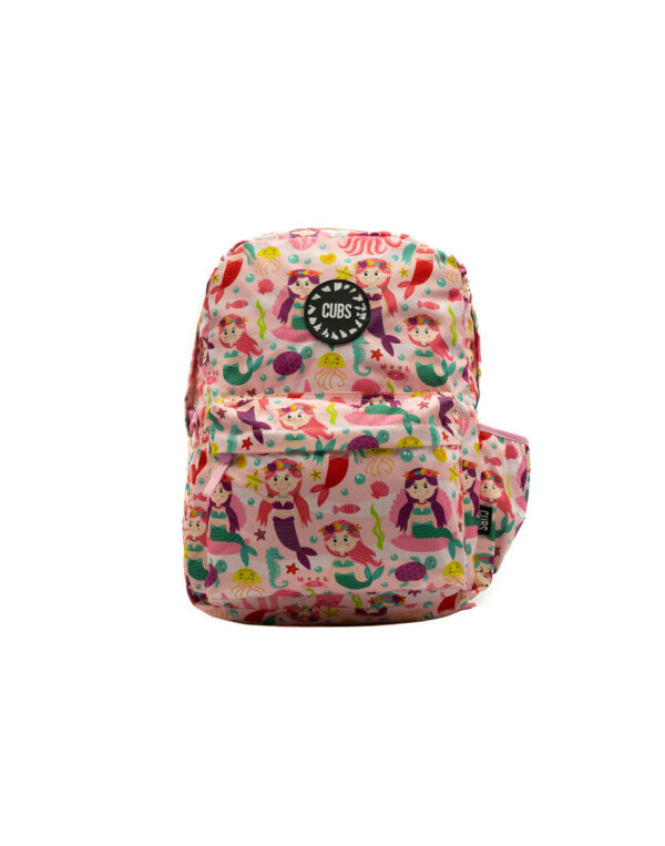 Young Mermaid Girls Junior Student Backpack 28 Liters