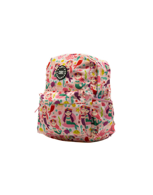 Young Mermaid Girls Junior Student Backpack 28 Liters - Image 2