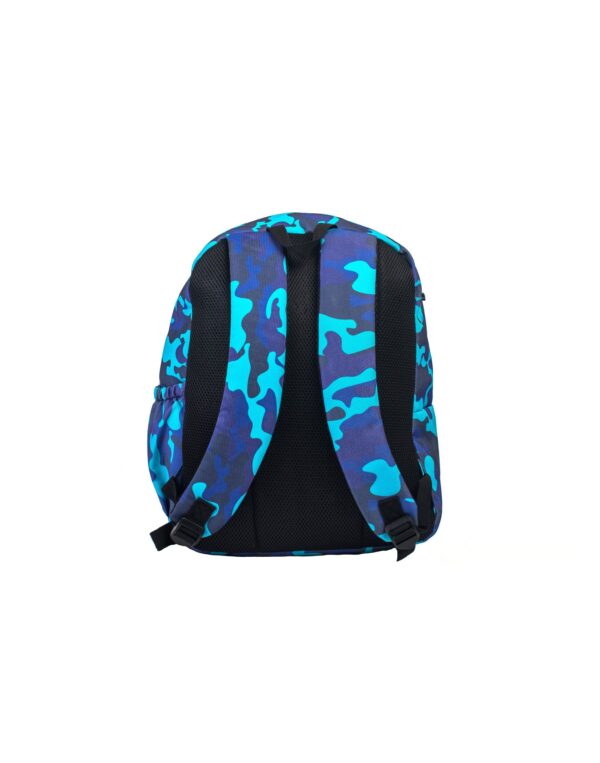 Blue Camo Junior Student Backpack 28 Liters - Image 3
