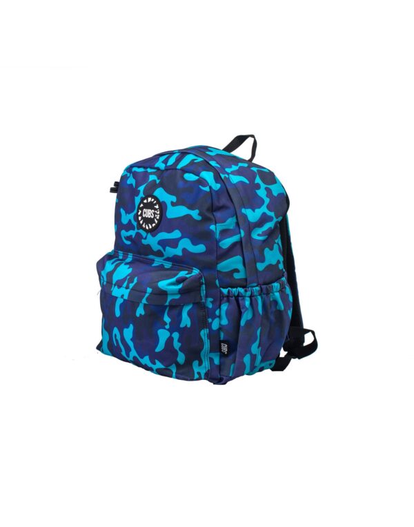 Blue Camo Junior Student Backpack 28 Liters - Image 2