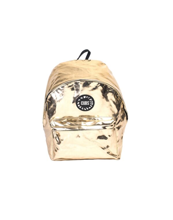 Urban Fashion Leather Backpack Gold