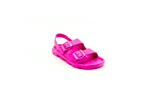 Fushia girls safari sandal
