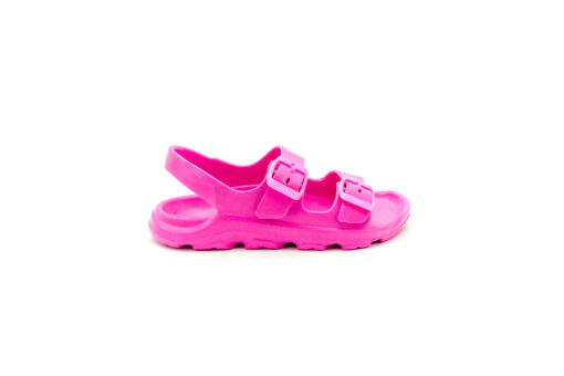 Fushia girls safari sandal - Image 3