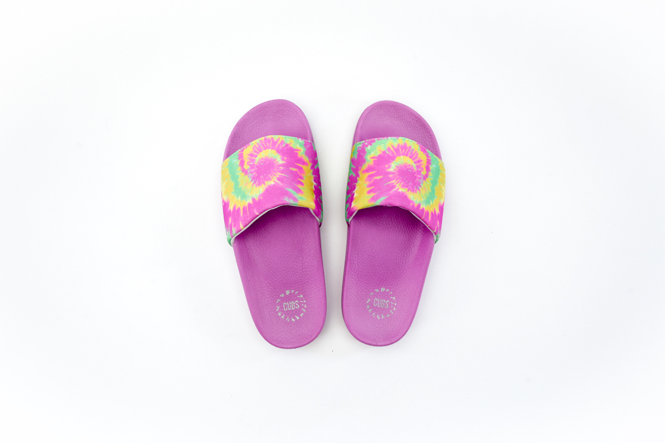 LAVENDER TIE DYE SLIDE - Image 4