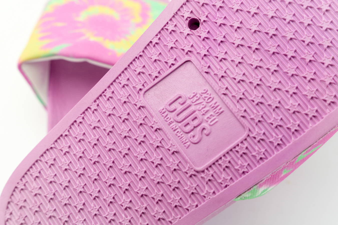 LAVENDER TIE DYE SLIDE - Image 5