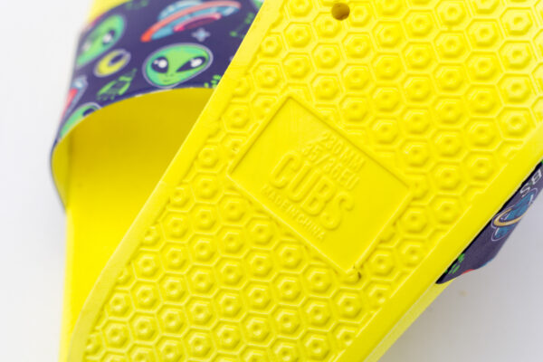 Neon Yellow Space Aliens Slide - Image 4
