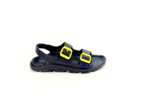 navy safari kids sandal - Image 3