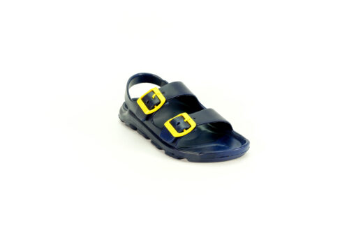 navy safari kids sandal