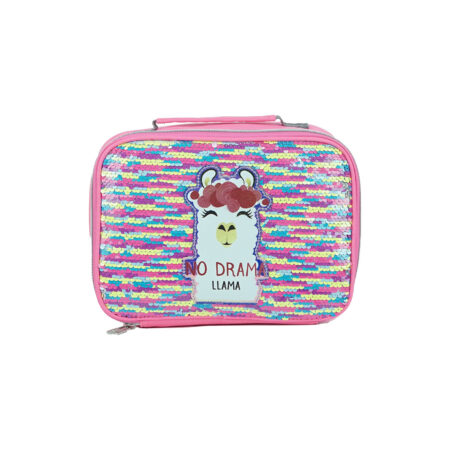 Sequin Body/Sequin Pocket Sequin Lunch Bag