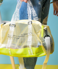 Mesh Duffle Bag Lime