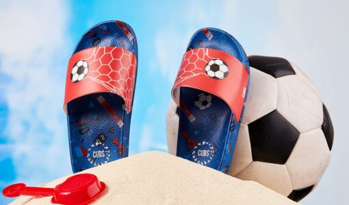 Red Football Goal Navy Boys slide - Image 5