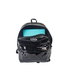 Mini Me Leather Backpack two tone Black/Purple