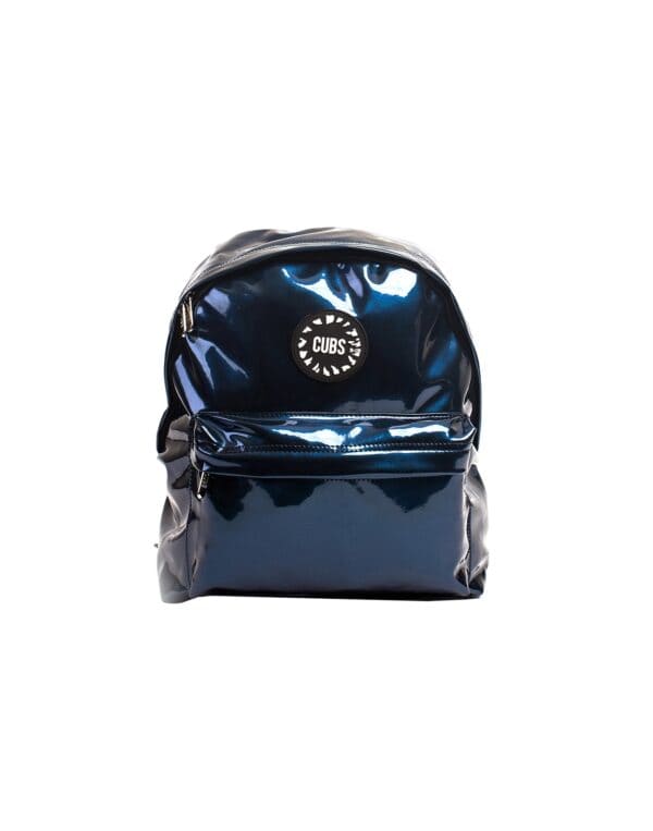 Mini Me Leather Backpack Blue